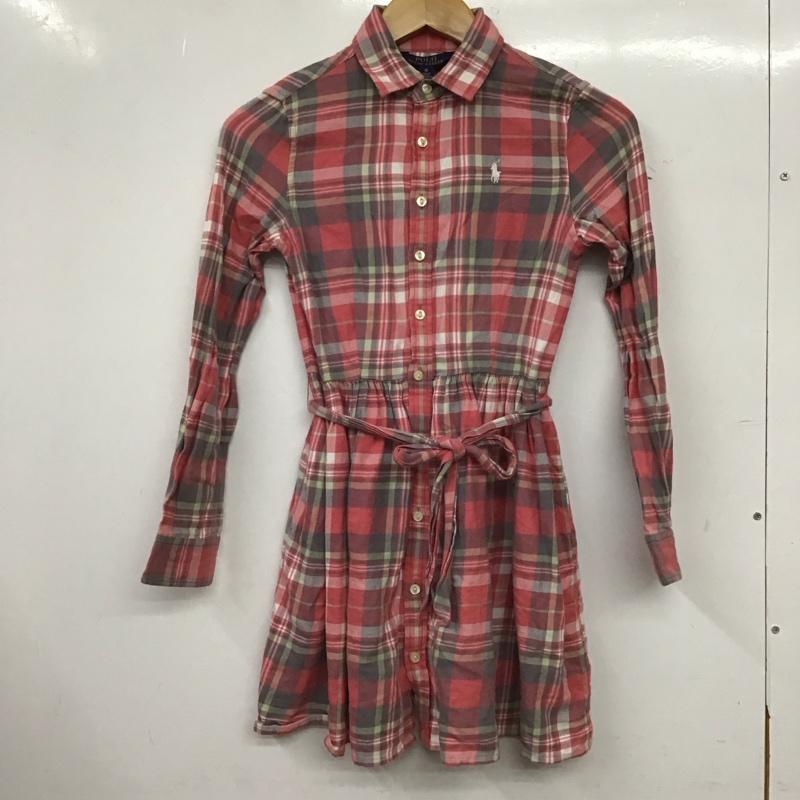 ポロラルフローレン POLO RALPH LAUREN ワンピース ひざ丈スカート チェック マルチカラー / マルチカラー / multicolor ガールズ USED 古着 中古 10159056