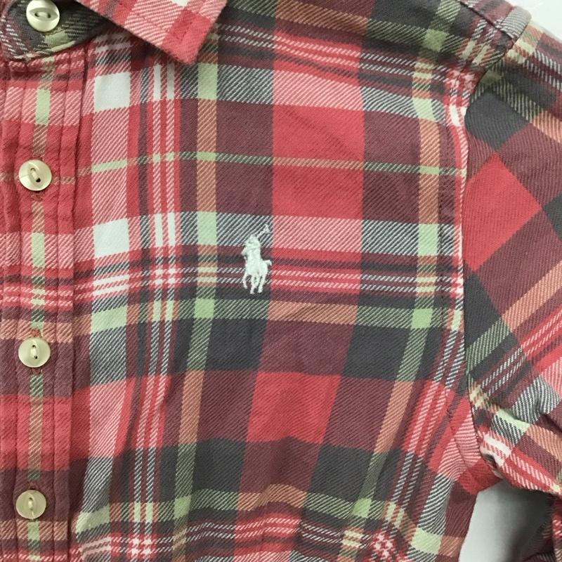 ポロラルフローレン POLO RALPH LAUREN ワンピース ひざ丈スカート チェック マルチカラー / マルチカラー / multicolor ガールズ USED 古着 中古 10159056