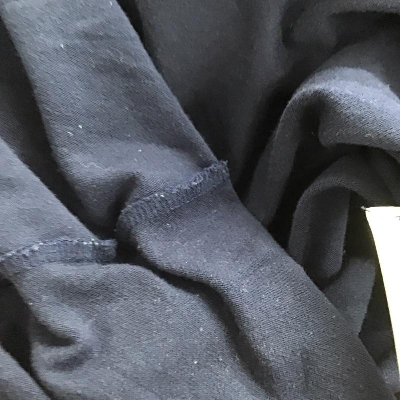 ポロラルフローレン POLO RALPH LAUREN ワンピース ひざ丈スカート M ロゴ、文字 紺 / ネイビー / navy ガールズ USED 古着 中古 10159058