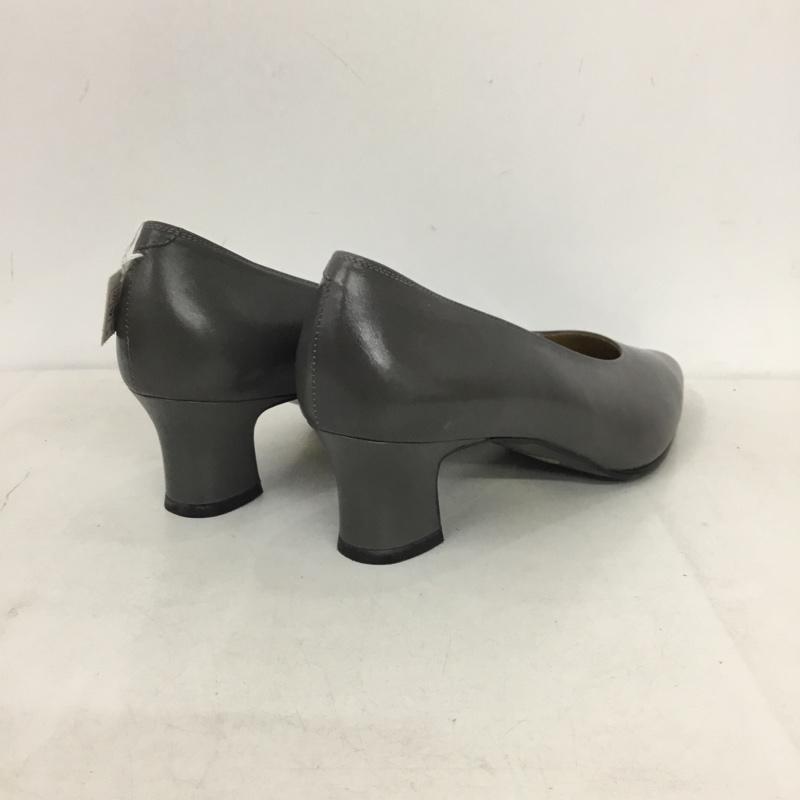 イヴサンローラン Yves Saint Laurent パンプス パンプス ヒール 35.5 無地 灰 / グレー / gray レディース USED 古着 中古 10159059