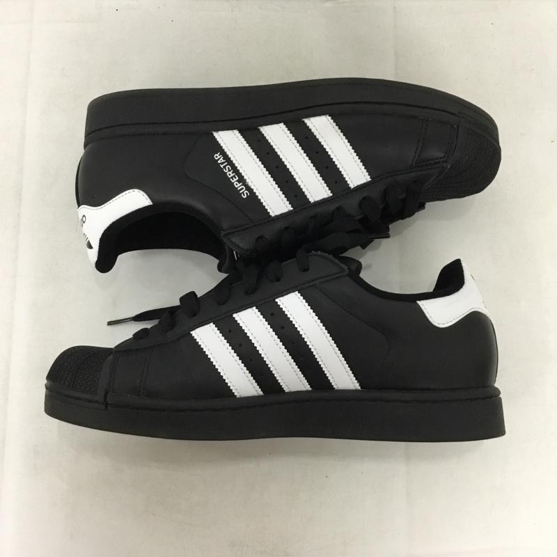 アディダス adidas スニーカー スニーカー JI0079 Superstar2 27cm 箱有 27.0cm ロゴ、文字 黒 / ブラック / black X 白 / ホワイト / white メンズ USED 古着 中古 10159061
