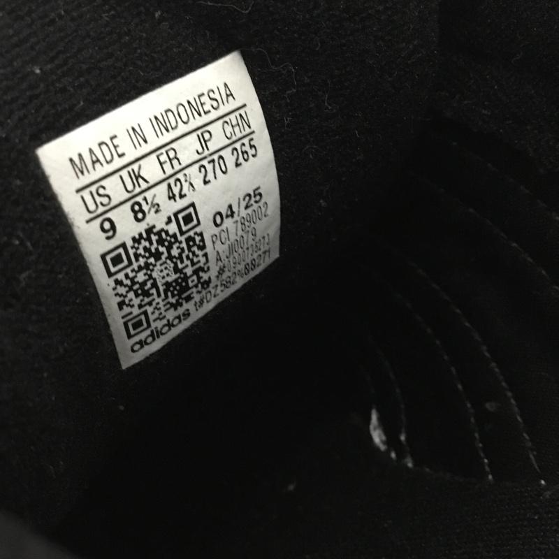 アディダス adidas スニーカー スニーカー JI0079 Superstar2 27cm 箱有 27.0cm ロゴ、文字 黒 / ブラック / black X 白 / ホワイト / white メンズ USED 古着 中古 10159061