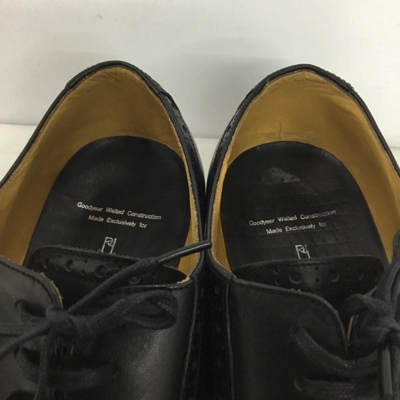 ユナイテッドアローズ UNITED ARROWS 革靴 革靴 UA612 ストレートチップ 7.5  黒 / ブラック / black メンズ USED 古着 中古 10159063