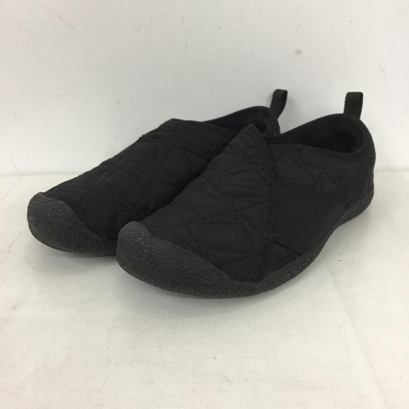 キーン KEEN スリッポン スリッポン 1025535 ハウザー ラップ HOWSER WRAP 25cm 25.0cm ロゴ、文字 黒 / ブラック / black レディース USED 古着 中古 10159064