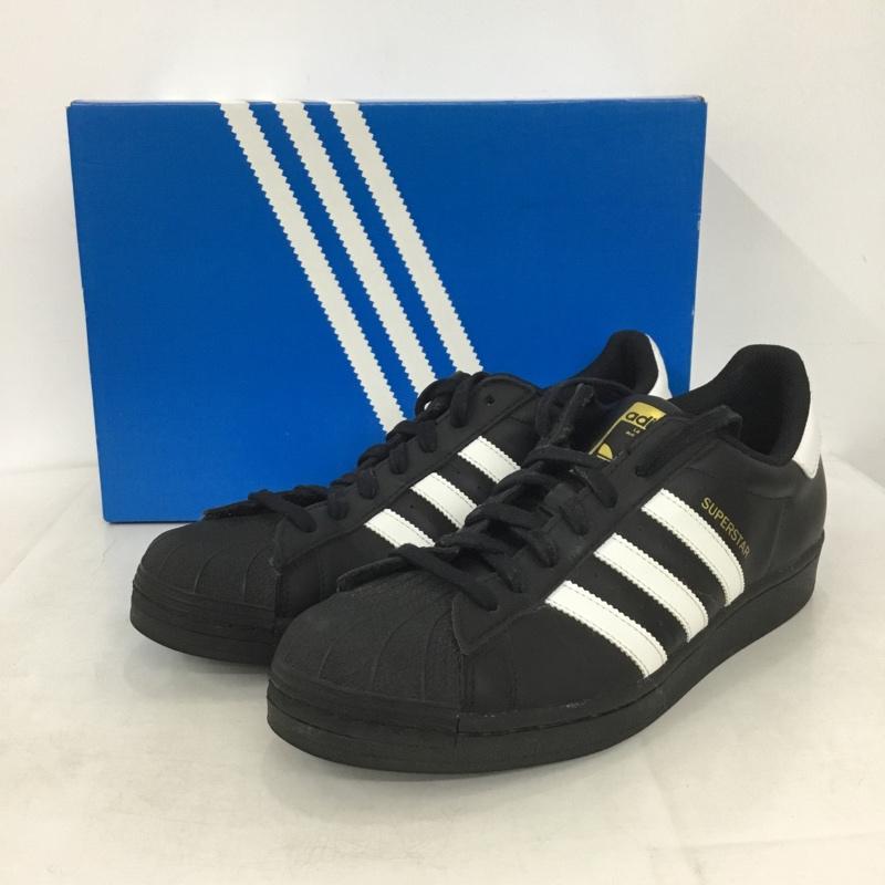 アディダス adidas スニーカー スニーカー EG4959 SUPERSTAR 28cm 箱有 28.0cm ロゴ、文字 黒 / ブラック / black X 白 / ホワイト / white メンズ USED 古着 中古 10159068