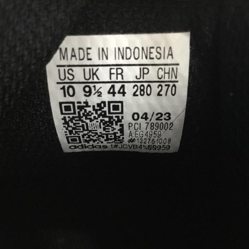 アディダス adidas スニーカー スニーカー EG4959 SUPERSTAR 28cm 箱有 28.0cm ロゴ、文字 黒 / ブラック / black X 白 / ホワイト / white メンズ USED 古着 中古 10159068