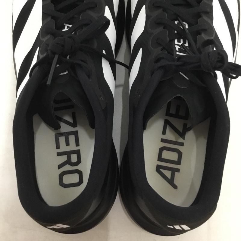 アディダス adidas スニーカー スニーカー JR4728 Adizero EVO SL WOVEN 28cm 箱有 28.0cm ロゴ、文字 黒 / ブラック / black X 白 / ホワイト / white メンズ USED 古着 中古 10159070