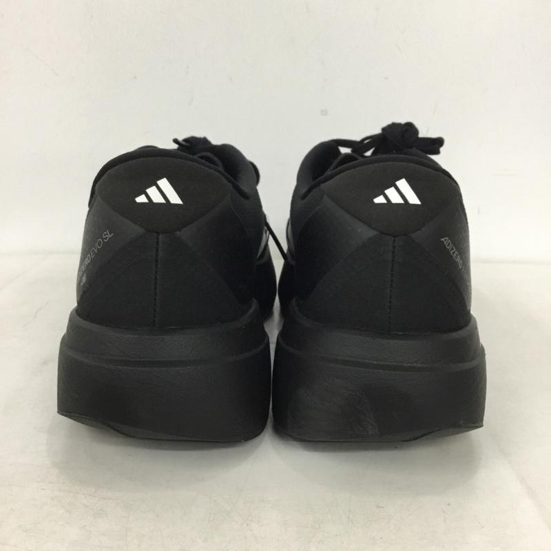 アディダス adidas スニーカー スニーカー JR4728 Adizero EVO SL WOVEN 28cm 箱有 28.0cm ロゴ、文字 黒 / ブラック / black X 白 / ホワイト / white メンズ USED 古着 中古 10159070