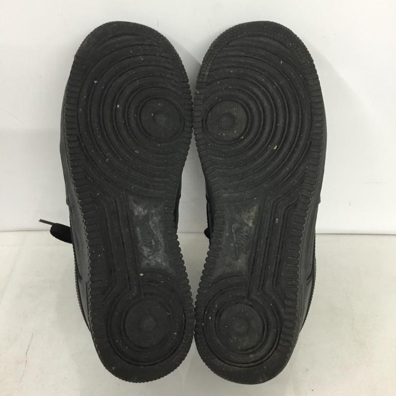 ナイキ NIKE スニーカー スニーカー 315122-001 AIR FORCE 1 07 27cm 27.0cm ロゴ、文字 黒 / ブラック / black メンズ USED 古着 中古 10159074