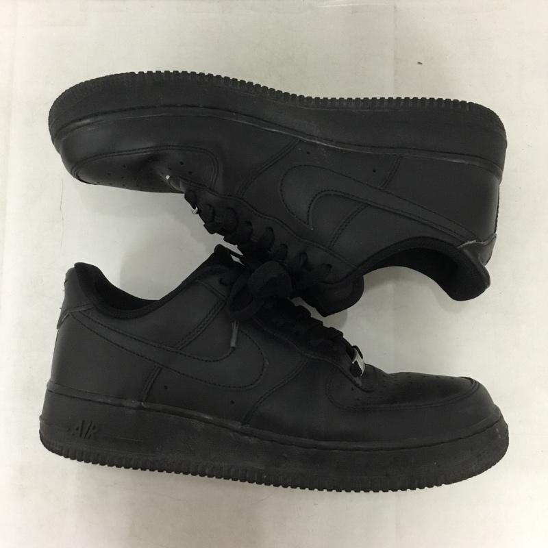 ナイキ NIKE スニーカー スニーカー 315122-001 AIR FORCE 1 07 27cm 27.0cm ロゴ、文字 黒 / ブラック / black メンズ USED 古着 中古 10159074