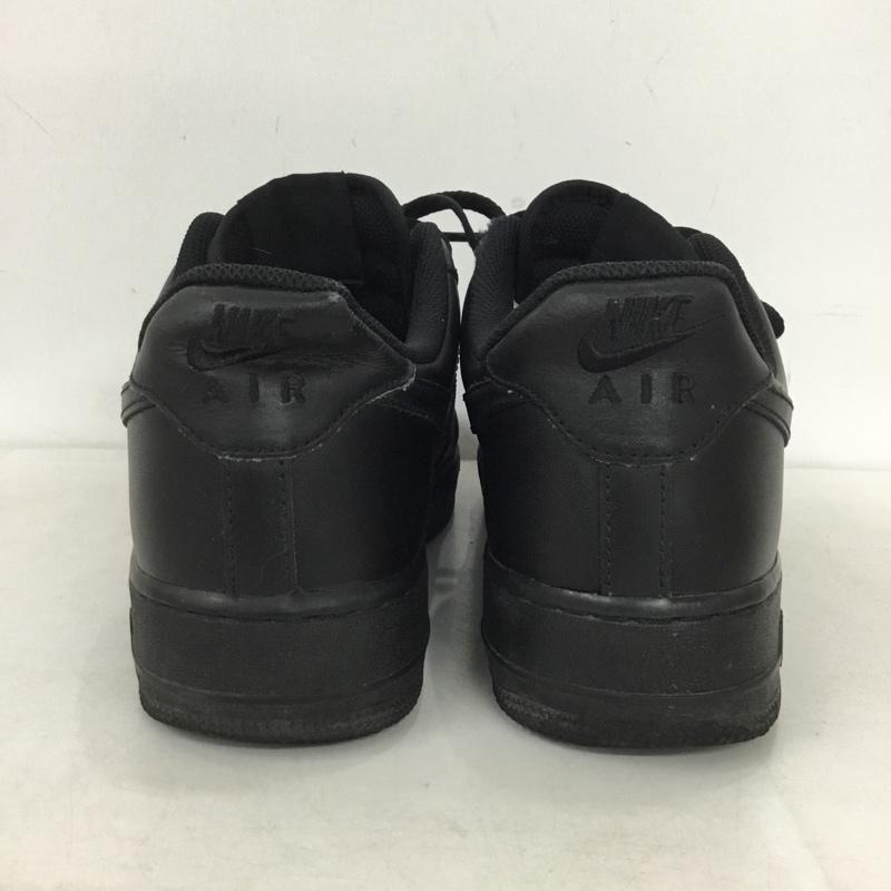 ナイキ NIKE スニーカー スニーカー 315122-001 AIR FORCE 1 07 27cm 27.0cm ロゴ、文字 黒 / ブラック / black メンズ USED 古着 中古 10159074