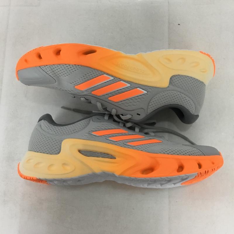 アディダス adidas スニーカー スニーカー KI6911 VENTICE CLIMACOOL U 26cm 26.0cm ロゴ、文字 灰 / グレー / gray X 橙 / オレンジ / orange メンズ USED 古着 中古 10159075