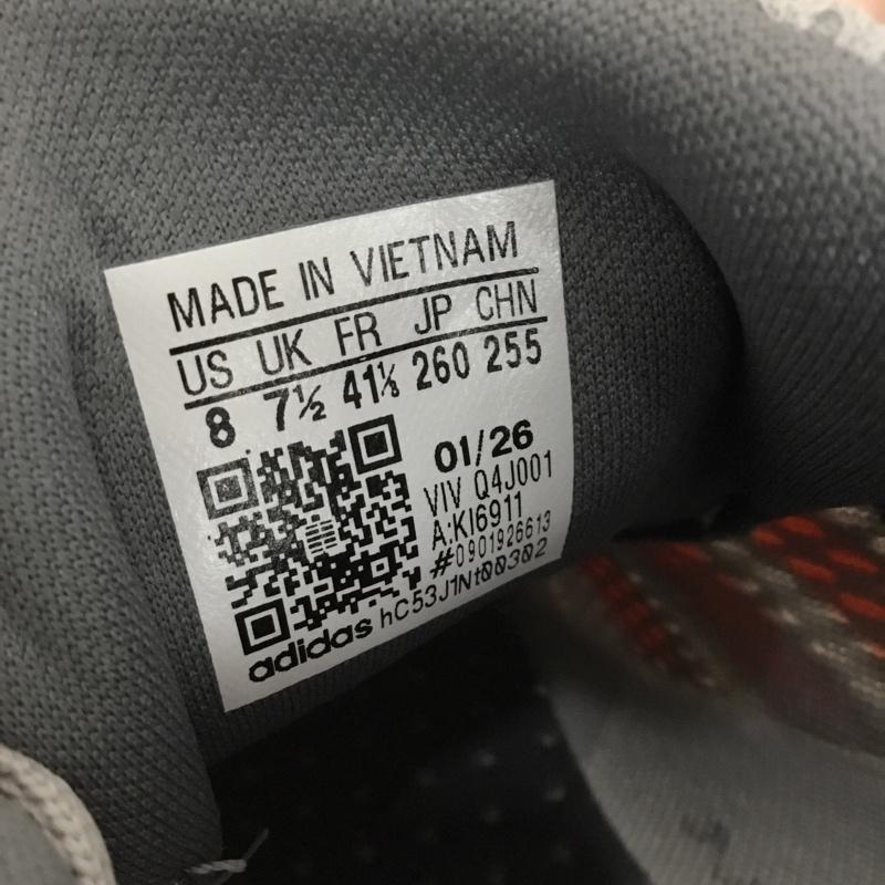 アディダス adidas スニーカー スニーカー KI6911 VENTICE CLIMACOOL U 26cm 26.0cm ロゴ、文字 灰 / グレー / gray X 橙 / オレンジ / orange メンズ USED 古着 中古 10159075