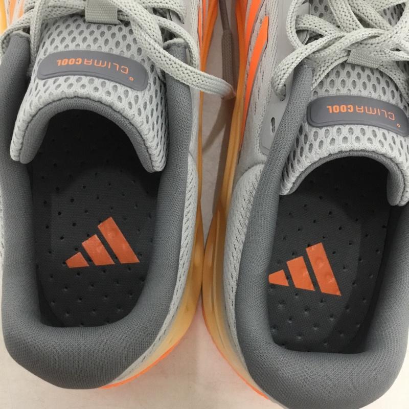 アディダス adidas スニーカー スニーカー KI6911 VENTICE CLIMACOOL U 26cm 26.0cm ロゴ、文字 灰 / グレー / gray X 橙 / オレンジ / orange メンズ USED 古着 中古 10159075
