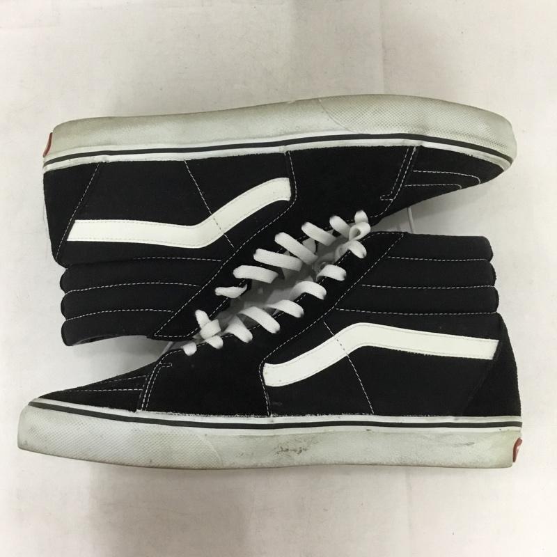 バンズ VANS スニーカー スニーカー V38CL SK8-HI DECON DX 28cm 28.0cm ロゴ、文字 黒 / ブラック / black X 白 / ホワイト / white メンズ USED 古着 中古 10159077