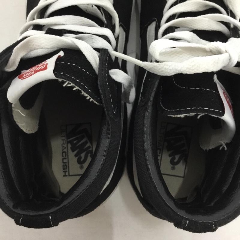 バンズ VANS スニーカー スニーカー V38CL SK8-HI DECON DX 28cm 28.0cm ロゴ、文字 黒 / ブラック / black X 白 / ホワイト / white メンズ USED 古着 中古 10159077