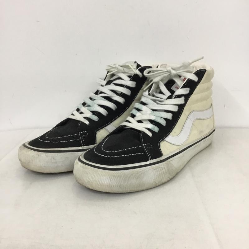 バンズ VANS スニーカー スニーカー 721454 SK8-HI 28cm 28.0cm ロゴ、文字 黒 / ブラック / black X アイボリー / アイボリー / メンズ USED 古着 中古 10159079