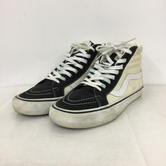 バンズ VANS スニーカー スニーカー 721454 SK8-HI 28cm 28.0cm ロゴ、文字 黒 / ブラック / black X アイボリー / アイボリー / メンズ USED 古着 中古 10159079