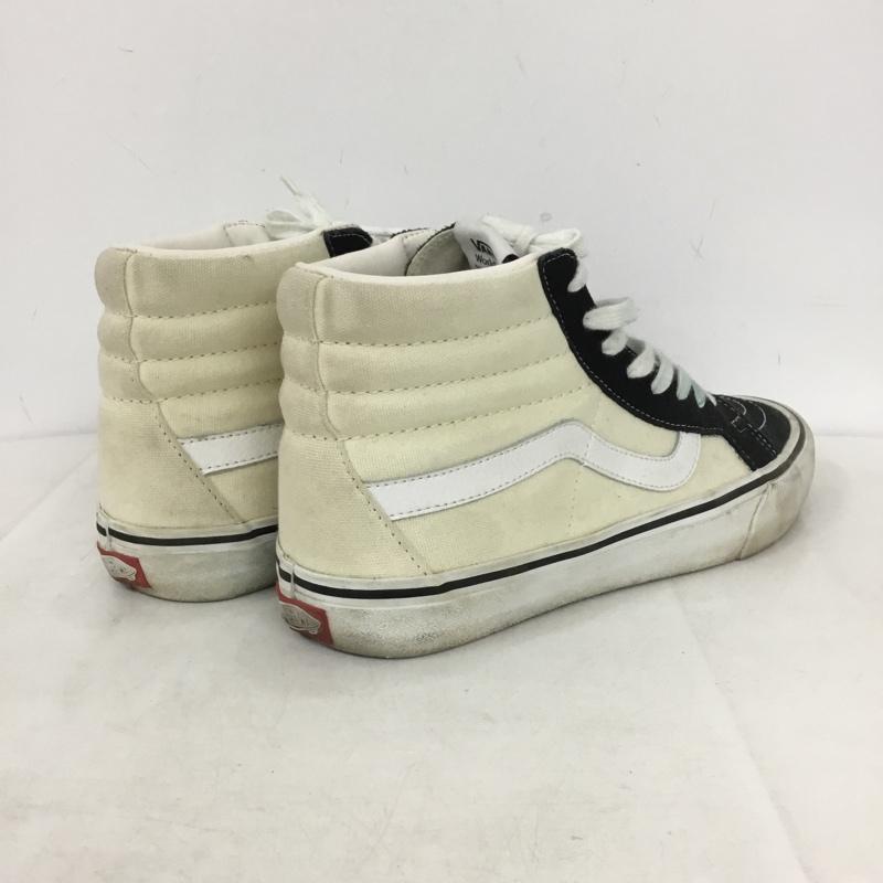 バンズ VANS スニーカー スニーカー 721454 SK8-HI 28cm 28.0cm ロゴ、文字 黒 / ブラック / black X アイボリー / アイボリー / メンズ USED 古着 中古 10159079