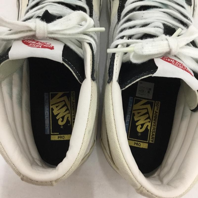 バンズ VANS スニーカー スニーカー 721454 SK8-HI 28cm 28.0cm ロゴ、文字 黒 / ブラック / black X アイボリー / アイボリー / メンズ USED 古着 中古 10159079