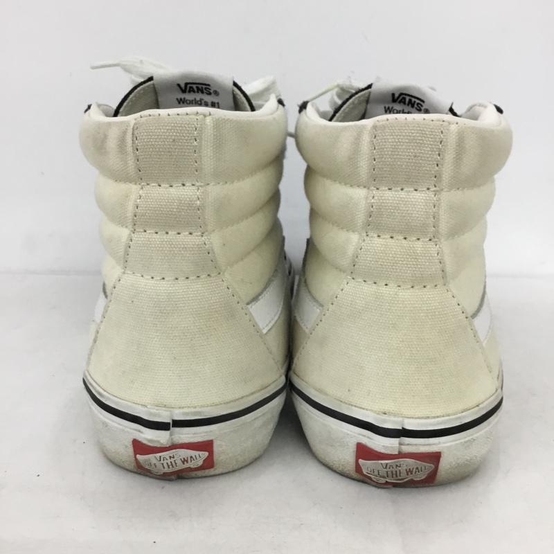 バンズ VANS スニーカー スニーカー 721454 SK8-HI 28cm 28.0cm ロゴ、文字 黒 / ブラック / black X アイボリー / アイボリー / メンズ USED 古着 中古 10159079
