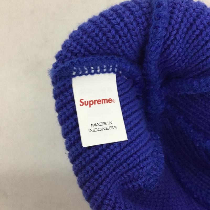 シュプリーム Supreme 帽子 ニット帽 Old English Printed Beanie 26SS ロゴ、文字 青 / ブルー / blue メンズ USED 古着 中古 10159080