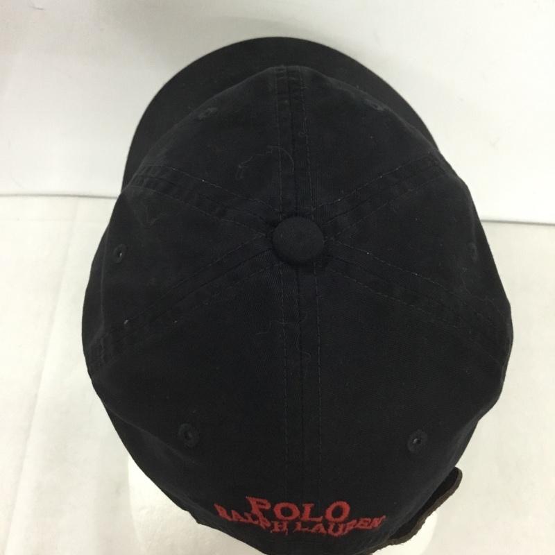 ポロラルフローレン POLO RALPH LAUREN 帽子 キャップ ワンポイント 黒 / ブラック / black メンズ USED 古着 中古 10159081