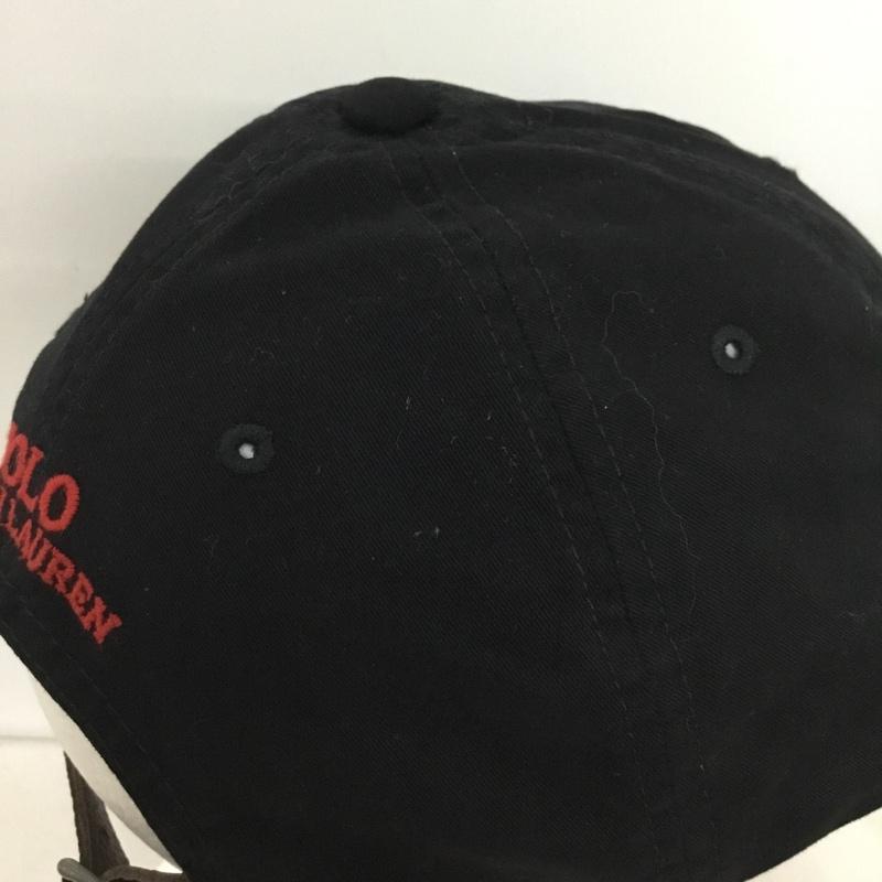 ポロラルフローレン POLO RALPH LAUREN 帽子 キャップ ワンポイント 黒 / ブラック / black メンズ USED 古着 中古 10159081