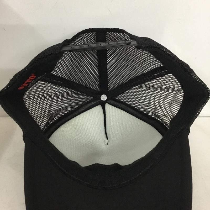 古着 USED 帽子 キャップ メッシュキャップ JUICE MAGAZINE ロゴ、文字 黒 / ブラック / black メンズ USED 古着 中古 10159083
