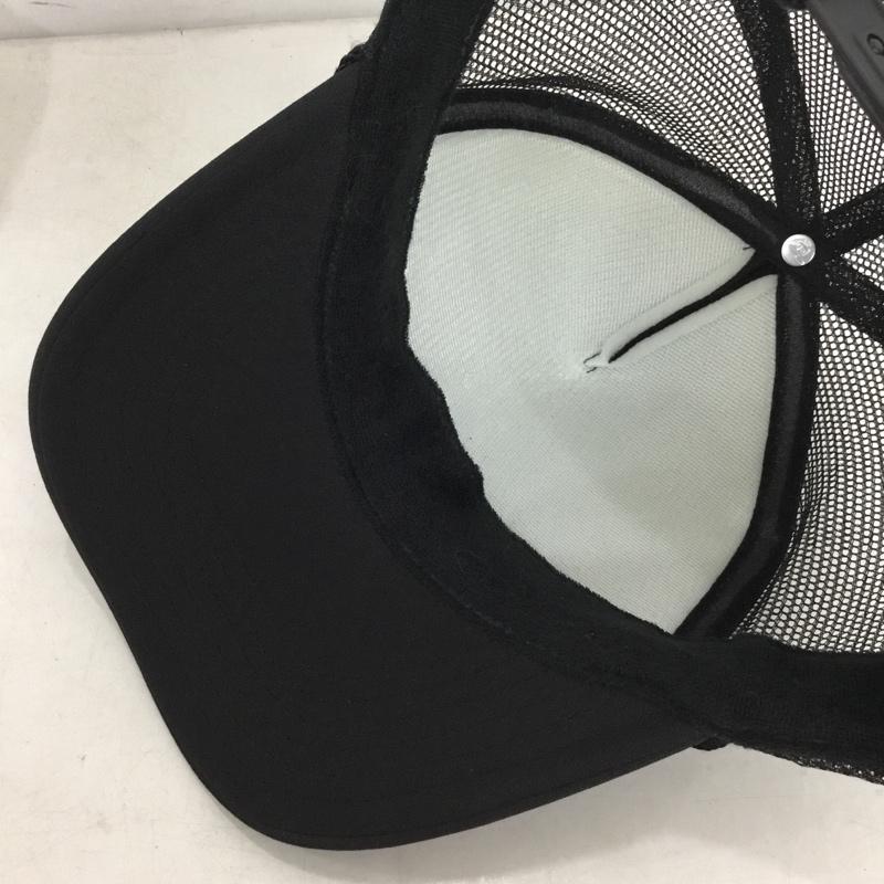 古着 USED 帽子 キャップ メッシュキャップ JUICE MAGAZINE ロゴ、文字 黒 / ブラック / black メンズ USED 古着 中古 10159083