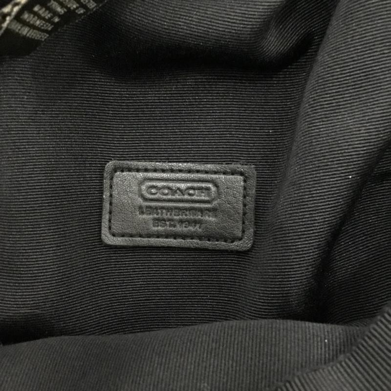 コーチ COACH 帽子 ハット バケットハット 総柄 黒 / ブラック / black レディース USED 古着 中古 10159085