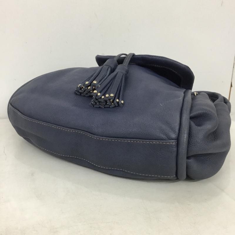 トレジャートプカピ TREASURE TOPKAPI ハンドバッグ ハンドバッグ タッセル 無地 青 / ブルー / blue レディース USED 古着 中古 10159091