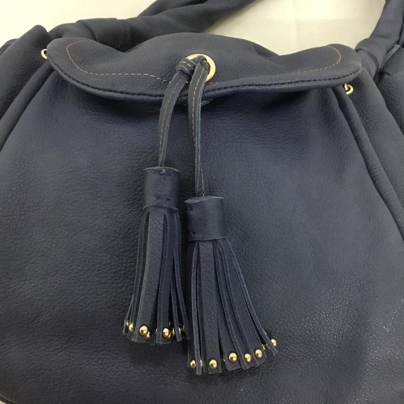トレジャートプカピ TREASURE TOPKAPI ハンドバッグ ハンドバッグ タッセル 無地 青 / ブルー / blue レディース USED 古着 中古 10159091