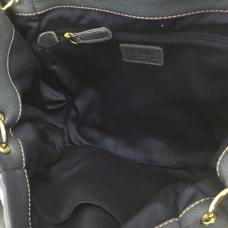 トレジャートプカピ TREASURE TOPKAPI ハンドバッグ ハンドバッグ タッセル 無地 青 / ブルー / blue レディース USED 古着 中古 10159091