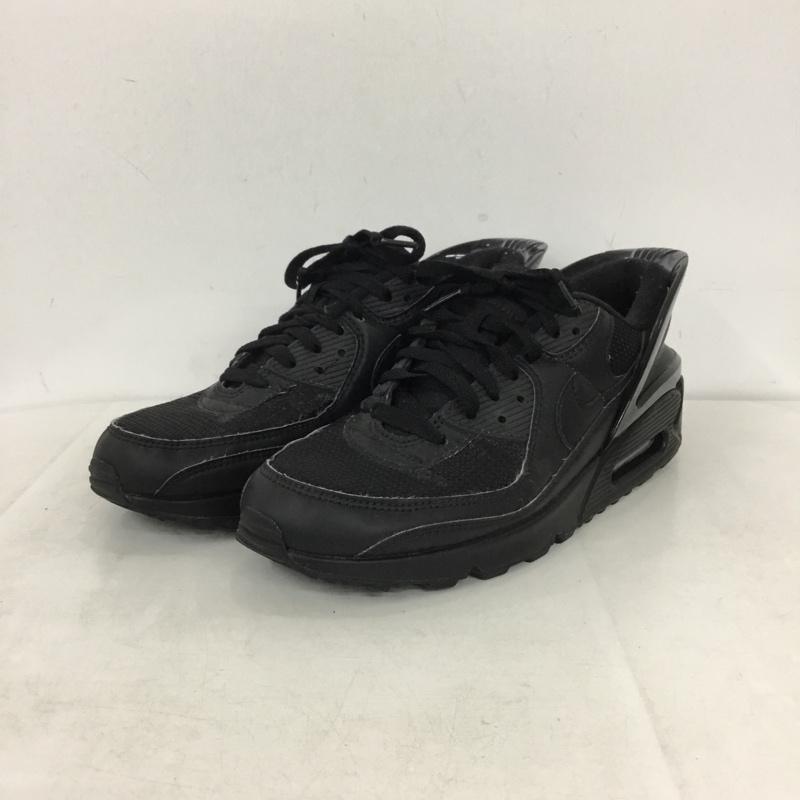 ナイキ NIKE スニーカー スニーカー CZ4270-002 AIR MAX 90 FLYEASE 28cm 28.0cm ロゴ、文字 黒 / ブラック / black メンズ USED 古着 中古 10159093