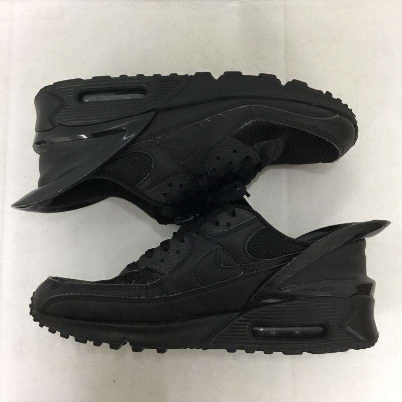 ナイキ NIKE スニーカー スニーカー CZ4270-002 AIR MAX 90 FLYEASE 28cm 28.0cm ロゴ、文字 黒 / ブラック / black メンズ USED 古着 中古 10159093