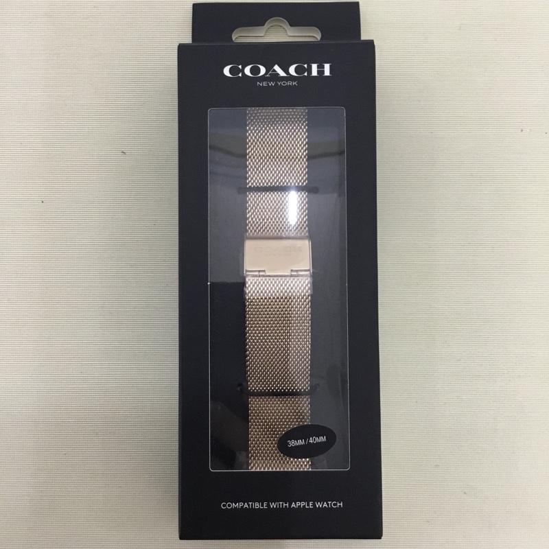 コーチ COACH ファッション小物 ファッション小物 14700072 Apple Watch用 メッシュ交換用バンド ローズゴールド ロゴ、文字 マルチカラー / マルチカラー / multicolor レディース USED 古着 中古 10159098
