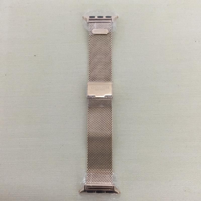 コーチ COACH ファッション小物 ファッション小物 14700072 Apple Watch用 メッシュ交換用バンド ローズゴールド ロゴ、文字 マルチカラー / マルチカラー / multicolor レディース USED 古着 中古 10159098