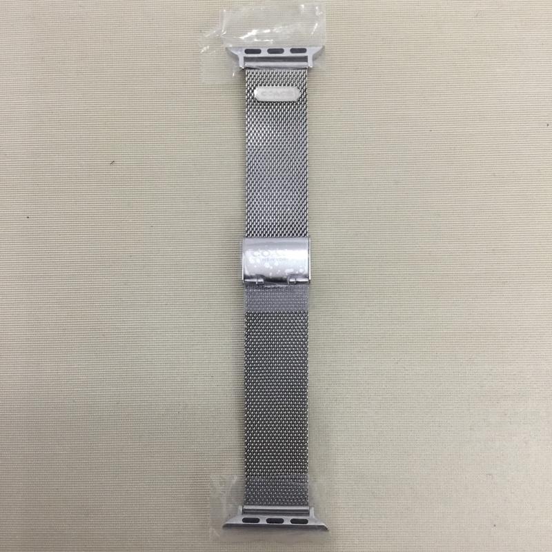 コーチ COACH ファッション小物 ファッション小物 14700071 Apple Watch用 メッシュ交換用バンド ロゴ、文字 銀 / シルバー / silver color レディース USED 古着 中古 10159099