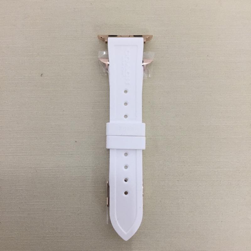 コーチ COACH ファッション小物 ファッション小物 14700041 Apple Watch専用 交換用シリコンラバーベルト 総柄 白 / ホワイト / white レディース USED 古着 中古 10159100
