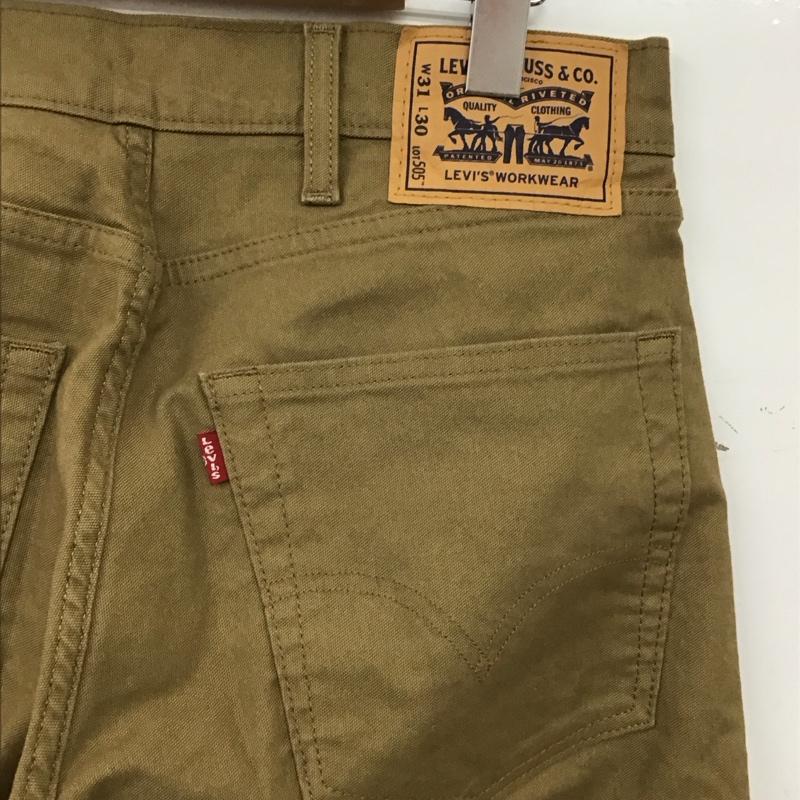 リーバイストラウスアンドコー Levi Strauss & co. パンツ ワークパンツ、ペインターパンツ カジュアルパンツ スリムパンツ ストレッチパンツ 31インチ 無地 ベージュ / ベージュ / beige メンズ USED 古着 中古 10159102