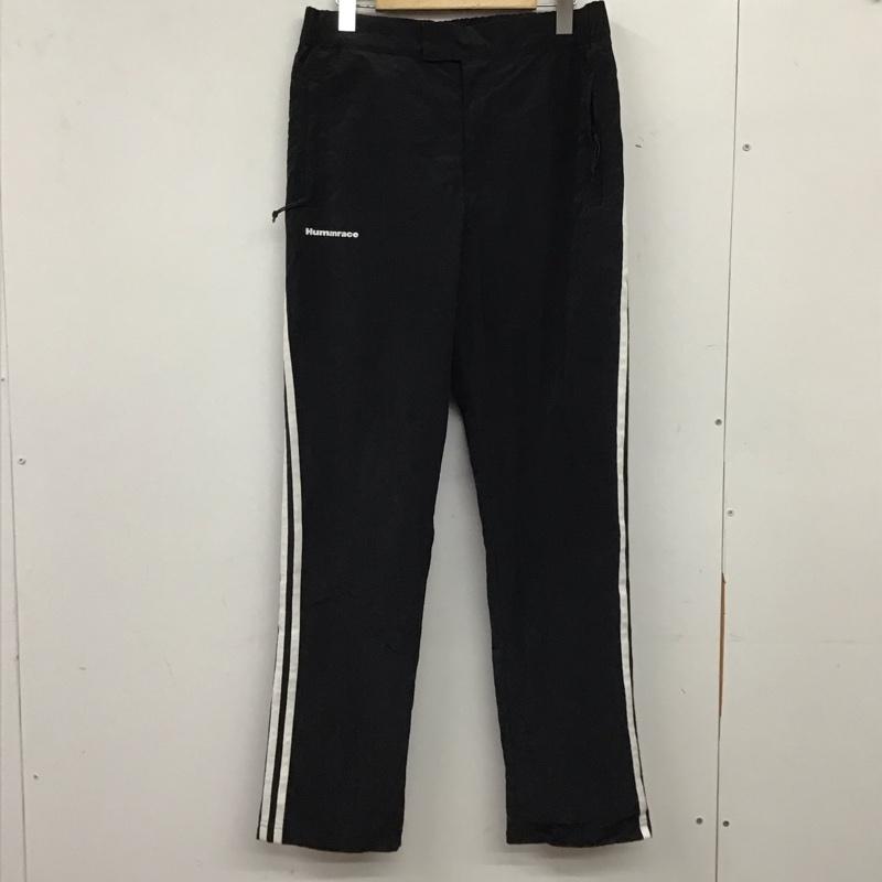 アディダス adidas パンツ ワークパンツ、ペインターパンツ ナイロンパンツ ワイドパンツ カジュアルパンツ XL ロゴ、文字 ダークグレー / ダークグレー / メンズ USED 古着 中古 10159103