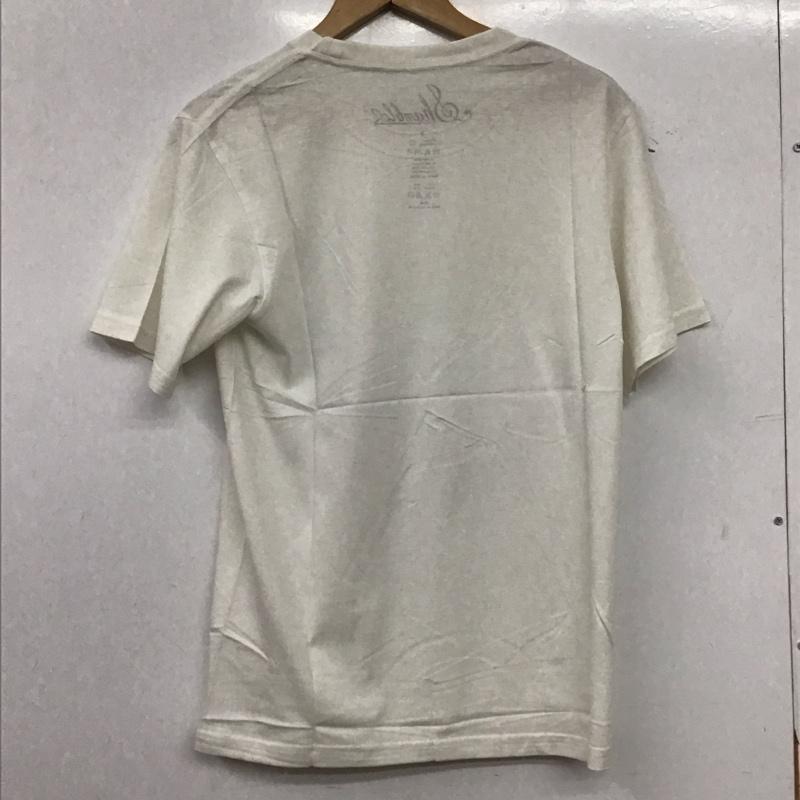 シャンブルズ Shambles Tシャツ 半袖 半袖カットソー プリントTシャツ クルーネックカットソー ナンバーナイン S プリント 白 / ホワイト / white メンズ USED 古着 中古 10159106