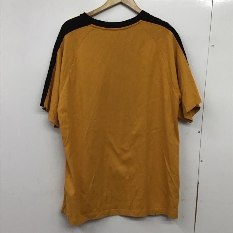 エクストララージ XLARGE Tシャツ 半袖 半袖カットソー Vネックカットソー プリントTシャツ XL ロゴ、文字 橙 / オレンジ / orange メンズ USED 古着 中古 10159107