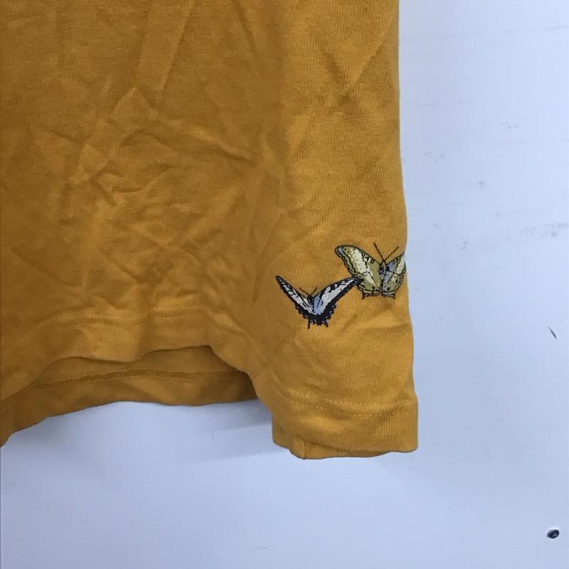 エクストララージ XLARGE Tシャツ 半袖 半袖カットソー Vネックカットソー プリントTシャツ XL ロゴ、文字 橙 / オレンジ / orange メンズ USED 古着 中古 10159107