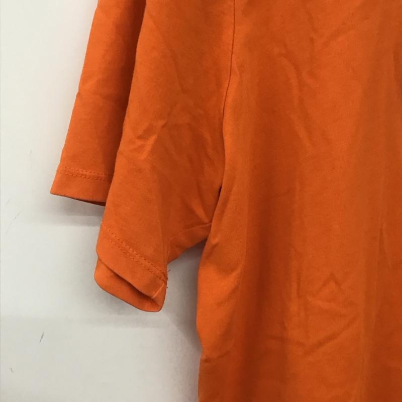 ナイキ NIKE Tシャツ 半袖 半袖カットソー プリントTシャツ クルーネックカットソー XL ロゴ、文字 橙 / オレンジ / orange メンズ USED 古着 中古 10159109