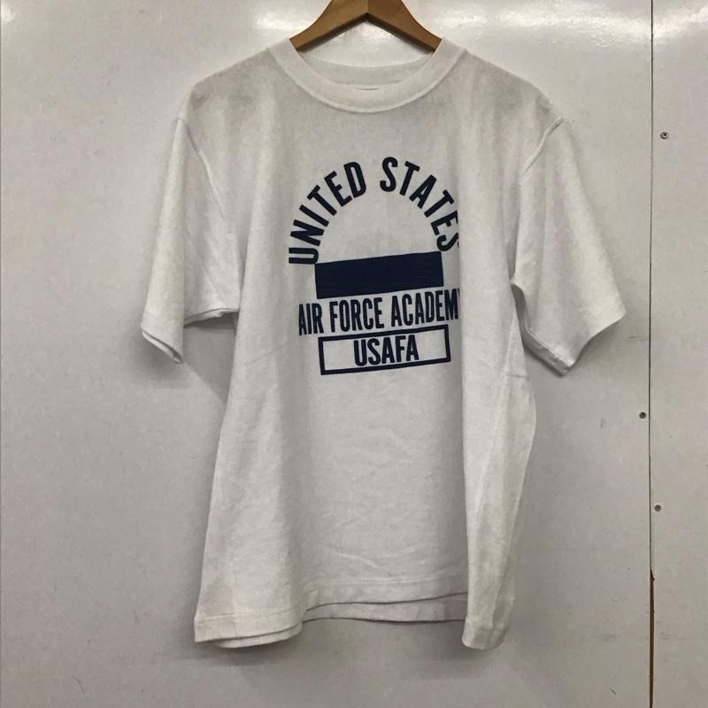 チャンピオン Champion Tシャツ 半袖 半袖カットソー プリントTシャツ クルーネックカットソー L ロゴ、文字 白 / ホワイト / white メンズ USED 古着 中古 10159111