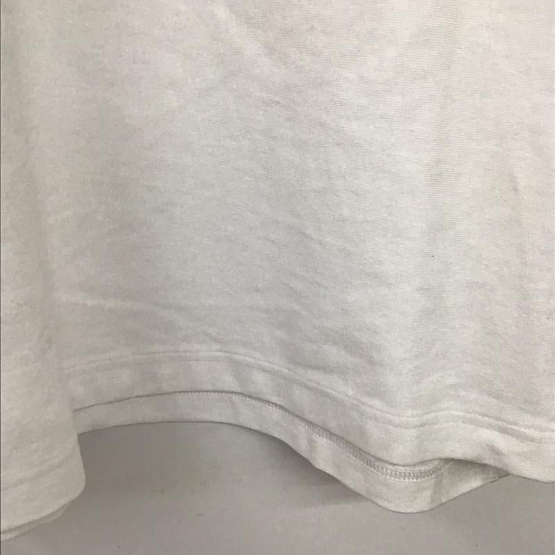 チャンピオン Champion Tシャツ 半袖 半袖カットソー プリントTシャツ クルーネックカットソー L ロゴ、文字 白 / ホワイト / white メンズ USED 古着 中古 10159111
