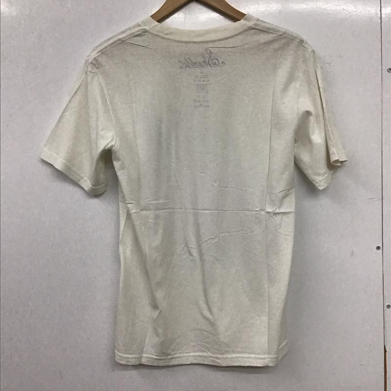 シャンブルズ Shambles Tシャツ 半袖 半袖カットソー プリントTシャツ クルーネックカットソー S プリント 白 / ホワイト / white メンズ USED 古着 中古 10159113
