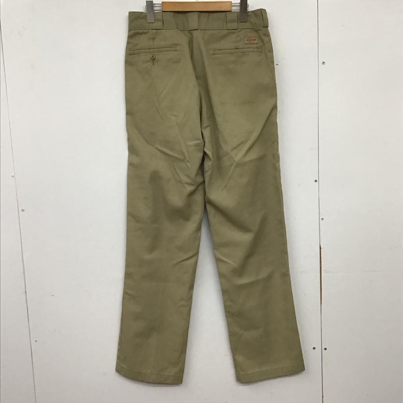 ディッキーズ Dickies パンツ ワークパンツ、ペインターパンツ ワークパンツ ワイドパンツ カジュアルパンツ 33インチ 無地 ベージュ / ベージュ / beige メンズ USED 古着 中古 10159118